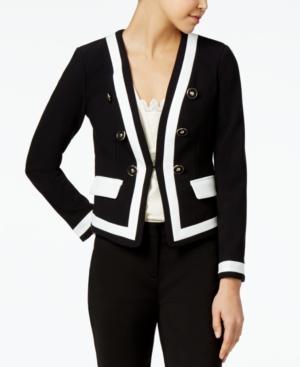 Xoxo Juniors' Button-trim Contrast Blazer