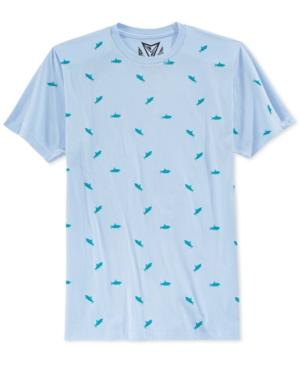 Univibe Men's Shark Graphic-print T-shirt
