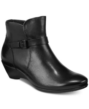 Ecco Women's Sculptured 45 Wedge Booties Women's Shoes