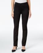 Style & Co Slim-leg Pants, Only At Macy's