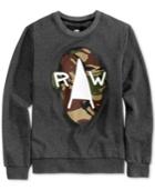 G-star Raw Men's Pholil Applique Logo Sweatshirt