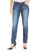 Lee Platinum Josie Secretly Slender Straight-leg Jeans, Eclipse Wash