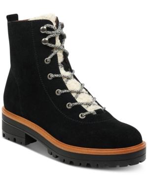 Marc Fisher Izma Lace-up Hiker Booties Women's Shoes