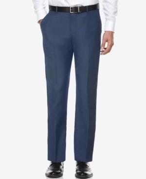 Perry Ellis Solid Twill Dress Pants