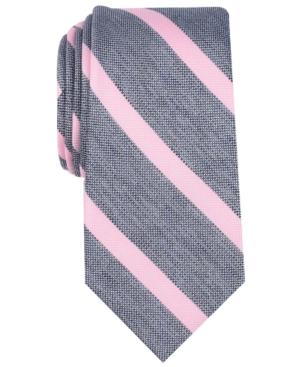 Bar Iii Men's Ossie Stripe Skinny Tie, Created For Macy's