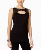 Inc International Concepts Illusion Cutout Tank Top, Only At Macy's