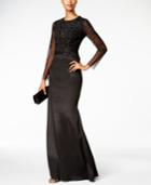 Adrianna Papell 2-pc. Beaded Mermaid Gown