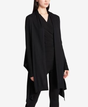 Dkny Asymmetrical-hem Cardigan