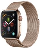 Apple Watch Series 4 Gps + Cellular, 44mm Gold Stainless Steel Case With Gold Milanese Loop