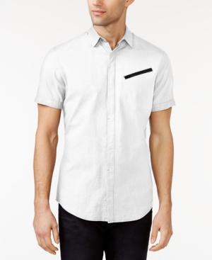 Inc International Concepts Short-sleeve Match Shirt, Only At Macy's