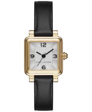 Marc Jacobs Women's Black Leather Square 20x20mm Mj1545