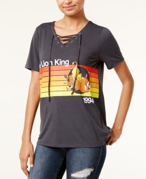 Disney Juniors' The Lion King Lace-up Graphic T-shirt