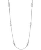 Dkny Hematite-tone Imitation Pearl Strand Necklace, Created For Macy's