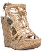 Carlos By Carlos Santana Banjo Platform Wedge Sandals Women's Shoes