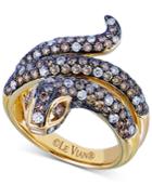 Le Vian Diamond Snake Coil Ring (2 Ct. T.w.) In 14k Gold