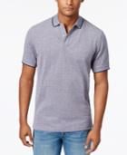 Club Room Men's Dot-pattern Performance Polo, Only At Macy's