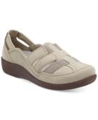 Clarks Collection Women's Cloud Steppers Sillian Stork Flats Women's Shoes