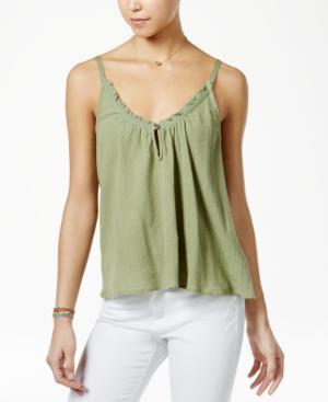Roxy Juniors' Cotton V-neck Tank Top