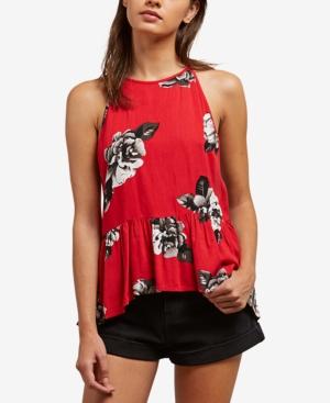 Volcom Juniors' Soul Window Printed Top