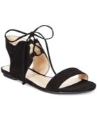 Nine West Jadlin Lace-up Flat Sandals Women's Shoes