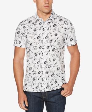 Perry Ellis Men's Floral-print Shirt