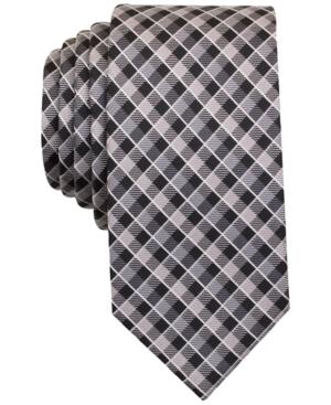 Bar Iii Men's Berlin Geometric-print Slim Tie, Only At Macy's