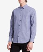 Calvin Klein Men's Infinite Cool Dobby-check Shirt