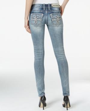 Rock Revival Skinny Embellished Medium Blue Wash Jeans