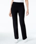 Style & Co Petite Bootcut Yoga Pants, Only At Macy's