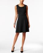 Ny Collection Petite Fit & Flare Dress