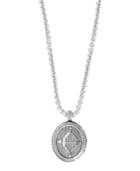 Effy Men's Zodiac 22 Pendant Necklace In Sterling Silver