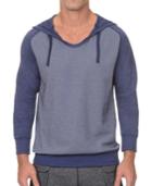 2(x)ist Men's Textured Pullover Hoodie