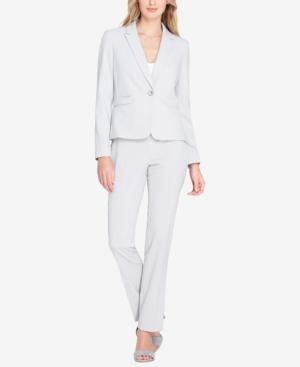 Tahari Asl One-button Pantsuit