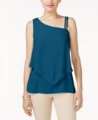 Thalia Sodi Embellished One-shoulder Top, Only At Macy's
