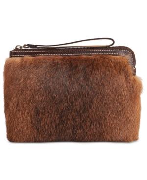 Patricia Nash Eclipse Fur Cassini Wristlet