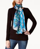 Vince Camuto Luxe Paisley Silk Scarf