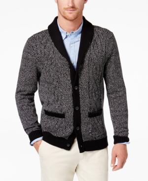 Club Room Men's Marled Cardigan, Created For Macy's