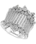 Effy Diamond Wide Statement Ring (1 Ct. T.w.) In 14k White Gold
