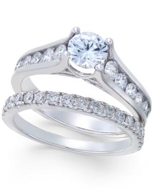 X3 Certified Diamond Bridal Set (1-3/4 Ct. T.w.) In 18k White Gold