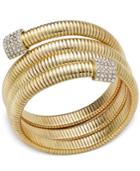 Thalia Sodi Gold-tone Pave Coil Bracelet, Only At Macy's