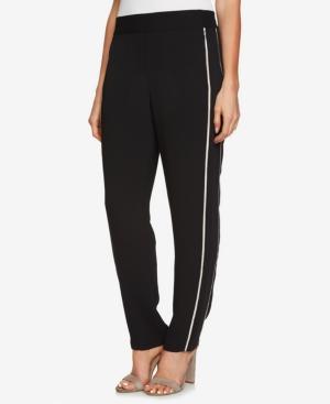 1.state Metallic-stripe Soft Pants