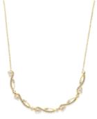Eliot Danori Gold-tone Crystal And Pave Collar Necklace, Only At Macy's