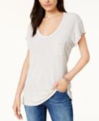 Project Social T Blaise Oversized Pocket T-shirt