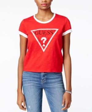 Guess Originals Cropped Logo T-shirt