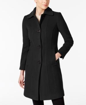 Anne Klein Petite Seamed Walker Coat
