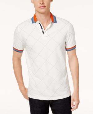 Tommy Hilfiger Men's Custom-fit Edison Argyle-print Polo