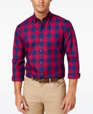 Club Room Men's Buffalo Plaid Long-sleeve Shirt