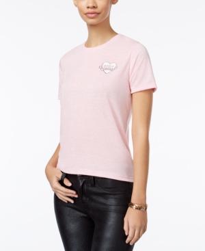Mighty Fine Juniors' Babe Squad Valentine's Day Graphic T-shirt