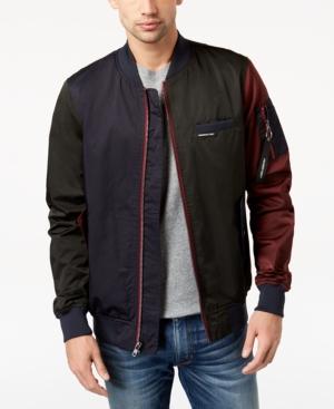 Members Only Men's Colorblocked Bomber Jacket