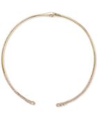 Givenchy Pave Hinged Collar Necklace